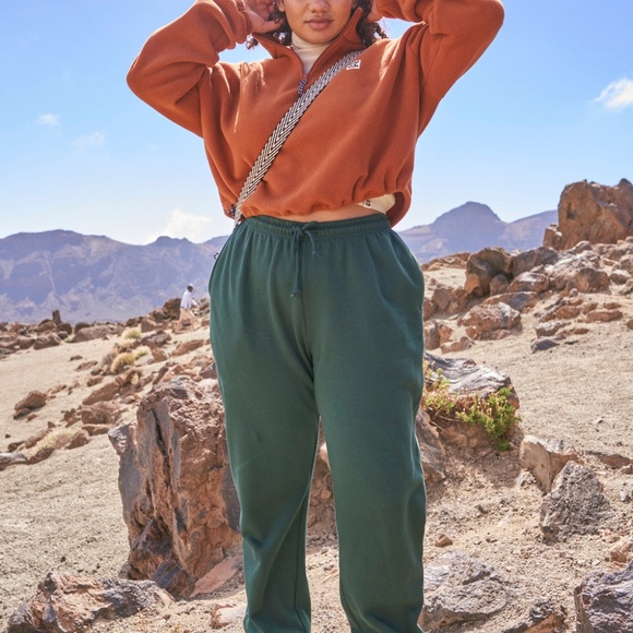 Bailey Hoodie and Jamie Joggers: ORGANIC COTTON -Posy Green - XL (UK 20-22) NWOT - Picture 3 of 3